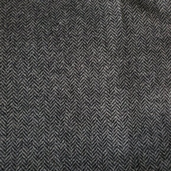 Eddie Bauer Harris Tweed Wool Blend Trousers Side Zipper Wide Leg Size 12 - Picture 7 of 15